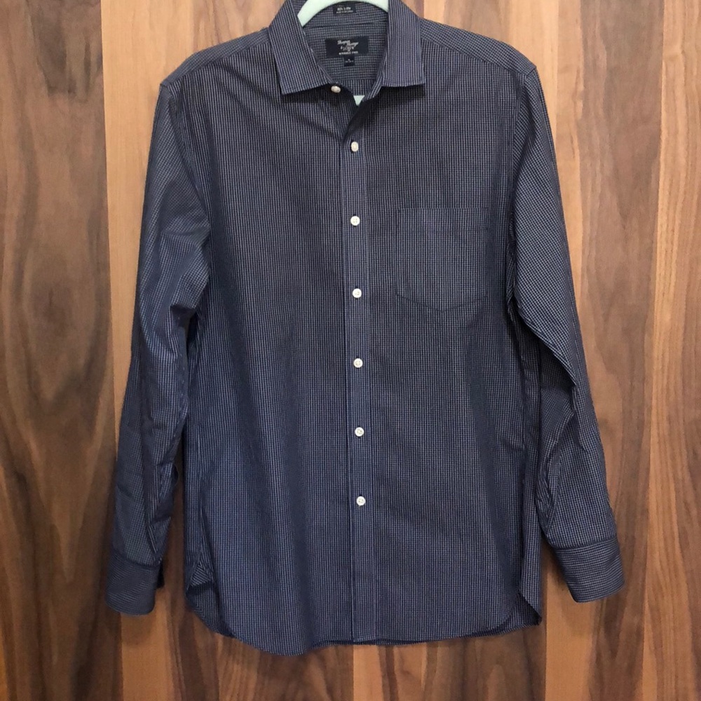 Men’s J. Crew Thompson Shirtings Dress Shirt M